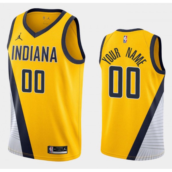 Indiana Pacers Trikot Benutzerdefinierte 2020-2021 Jordan Brand Statement Edition Swingman - Herren Indiana Pacers Trikot Benutzerdefinierte 2020-2021 Jordan Brand Statement Edition Swingman - Herren